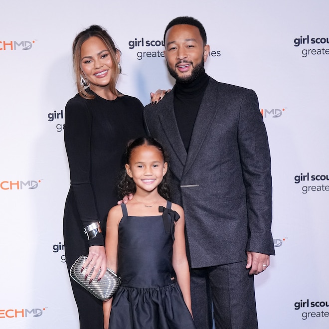 John Legend, Chrissy Teigen, Luna